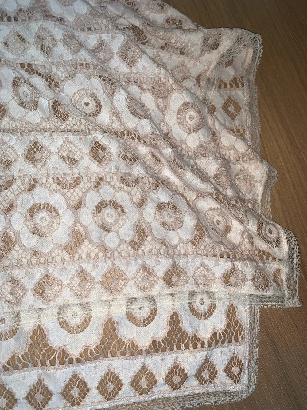 White Lace Backless Fit & Flare Dress - Picture 2 of 10